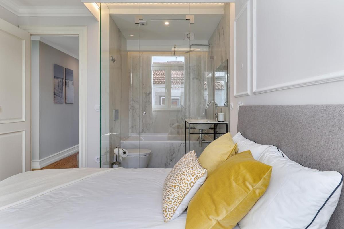 Lisbon Beautiful 2 Bedroom Apartment With Views In Rua Augusta Lisboa Exteriör bild