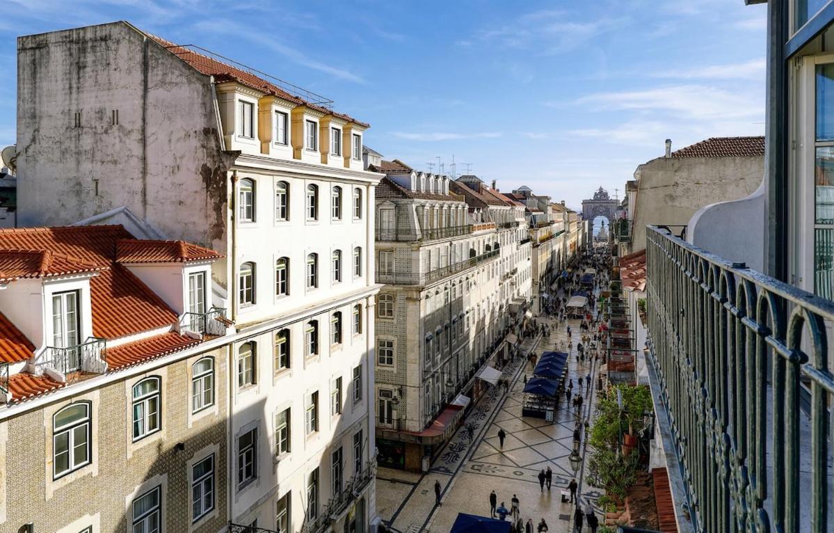 Lisbon Beautiful 2 Bedroom Apartment With Views In Rua Augusta Lisboa Exteriör bild